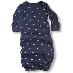Blue Elephant Baby/Preemie Onesie